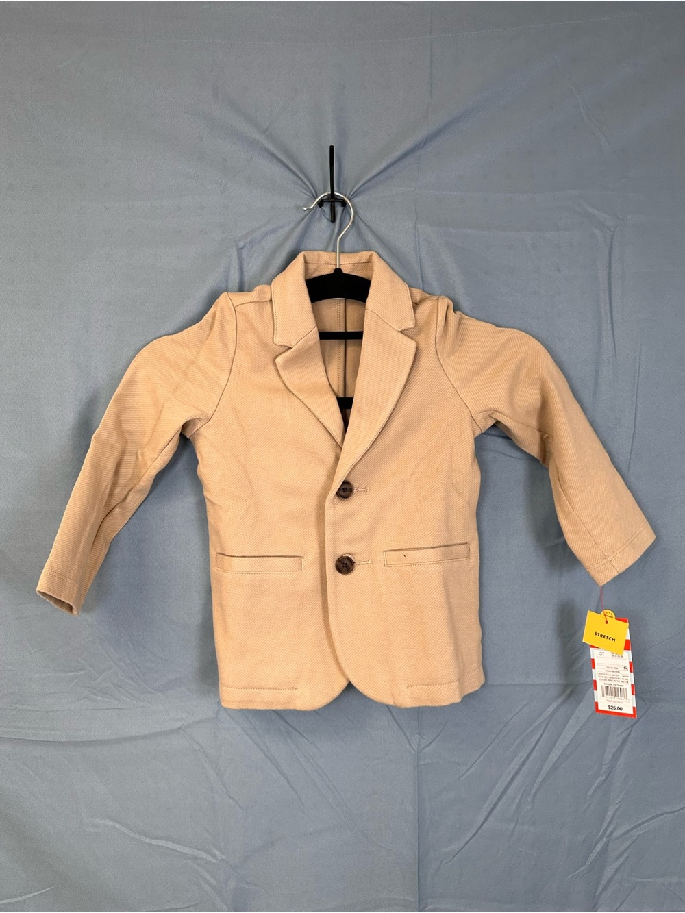 Cat & Jack NWT Tan Kids' Single-Breasted Blazer 3 T